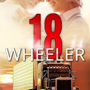 Couple embracing above a truck, "18 Wheeler".