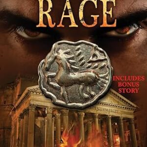 Red Fury Rage book cover with coin.
